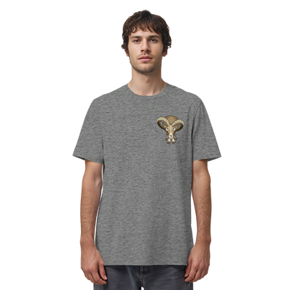 Bockiges Mufflon Widder Schafbock - Organic Shirt