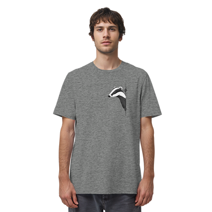 Lässiger Dachs Meister Grimbart - Organic Shirt