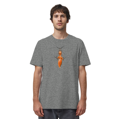 Rotes Eichhörnchen hängt ab - Organic Shirt