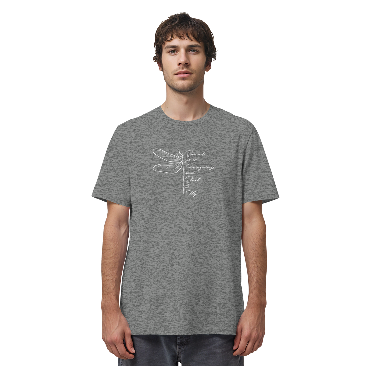 Breite die Flügel aus und flieg los | Libelle - Organic Shirt