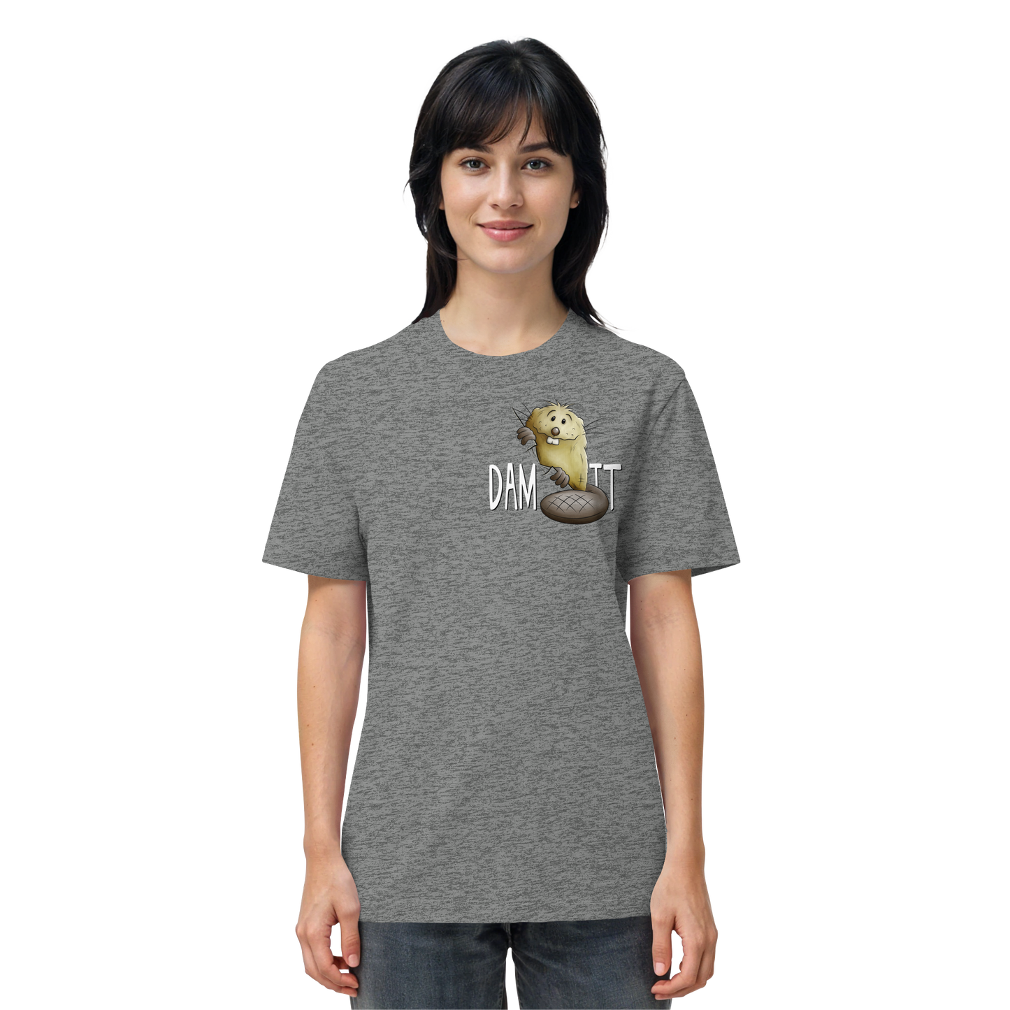 Dam It Verdammt Lustiger Biber - Organic Shirt