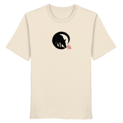 Zen Tapir im japanischen Enso Kreis - Organic Shirt