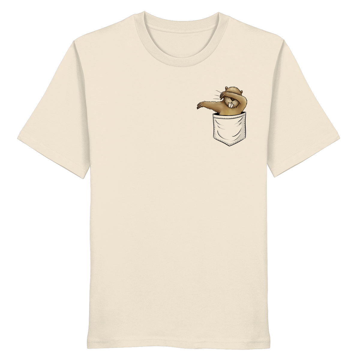Dabbender Biber in Deiner Tasche - Organic Shirt