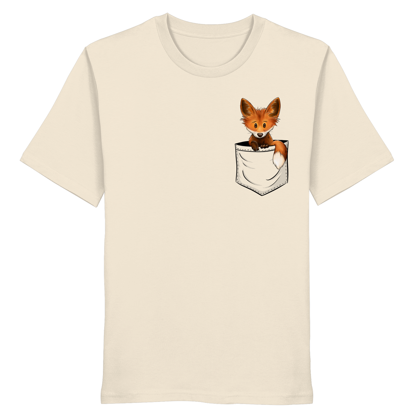 Funky Fuchs in der Tasche - Organic Shirt