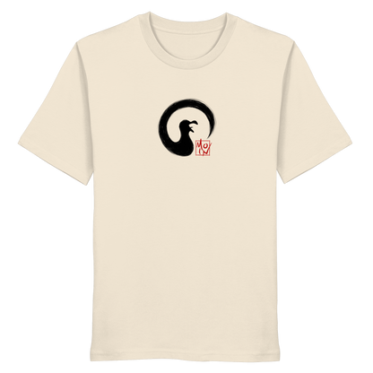 Moin kreischende japanische Enso Möwe - Organic Shirt
