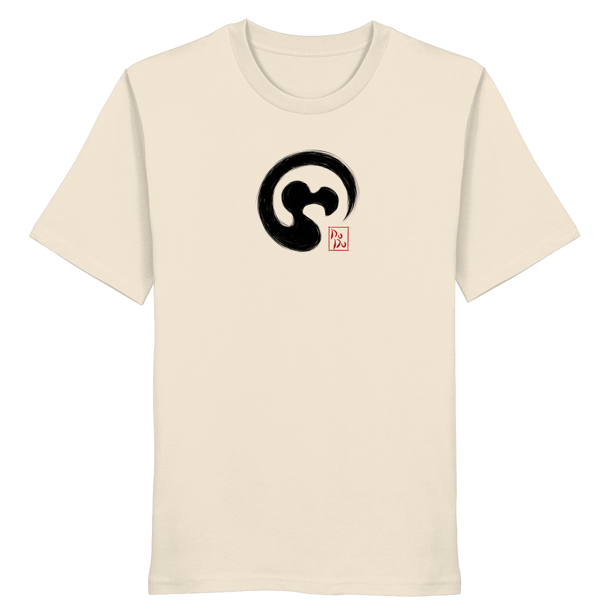 Zen Dodo im japanischen Enso Kreis - Organic Shirt