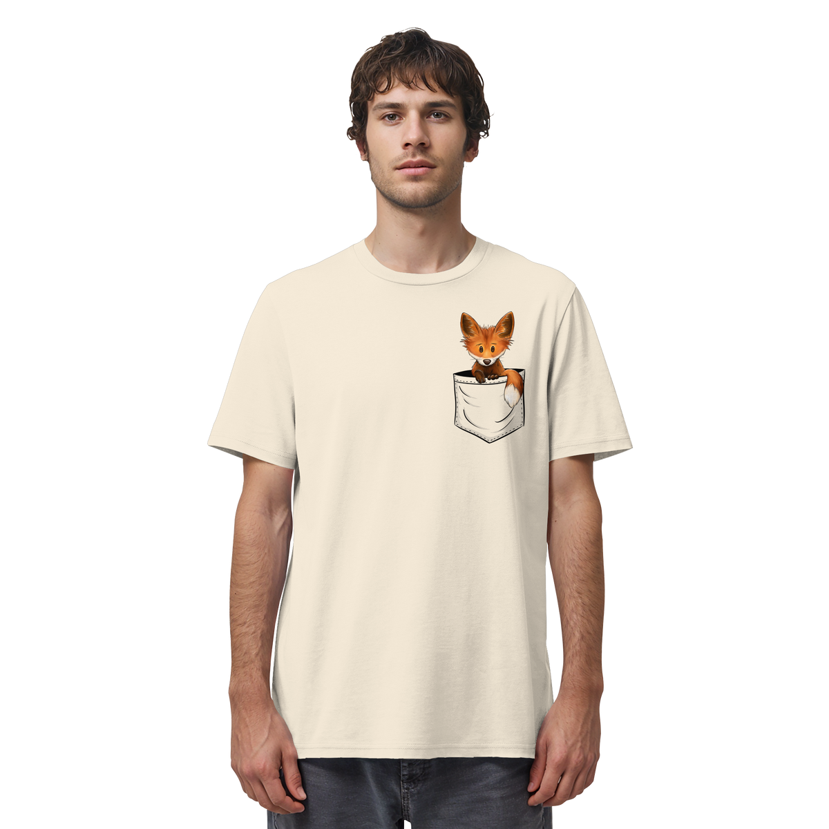 Funky Fuchs in der Tasche - Organic Shirt