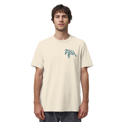 Lässig lustige Wasserschildkröte - Organic Shirt