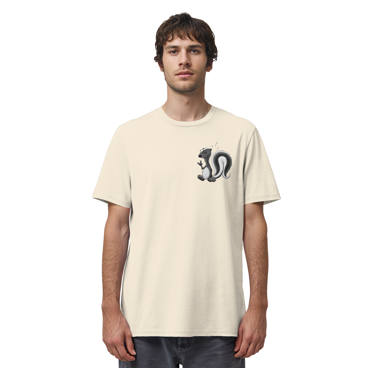 Lustig stinkiges Stinktier - Organic Shirt