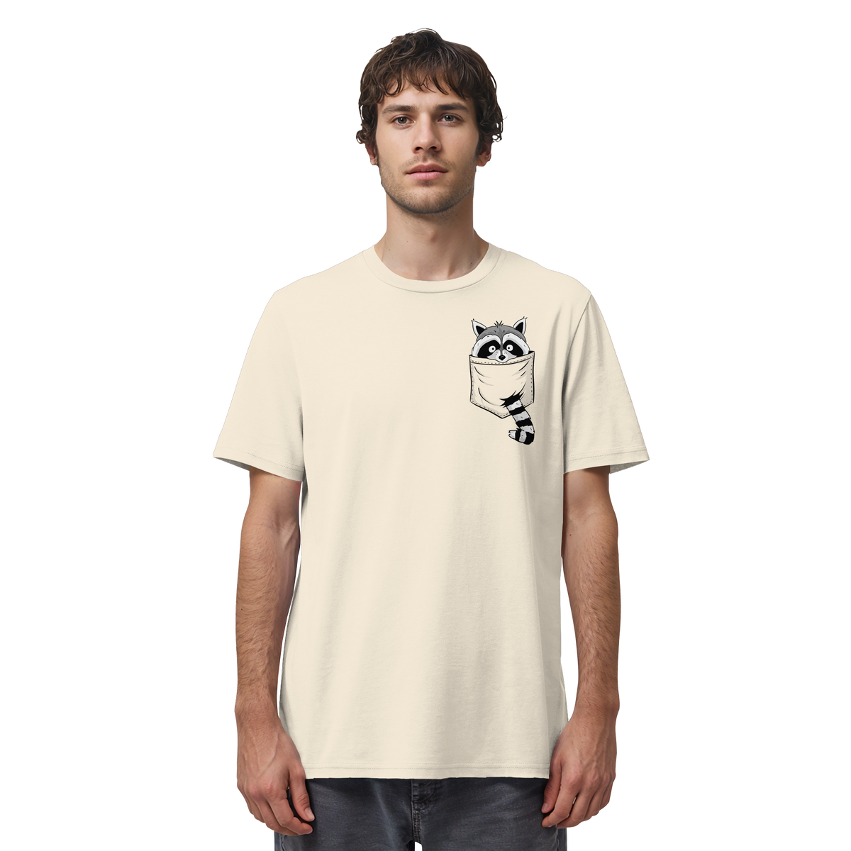 Waschbär in Deiner Tasche - Organic Shirt