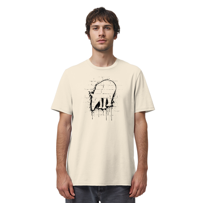 Urban Street Art Tapir Silhouette - Organic Shirt