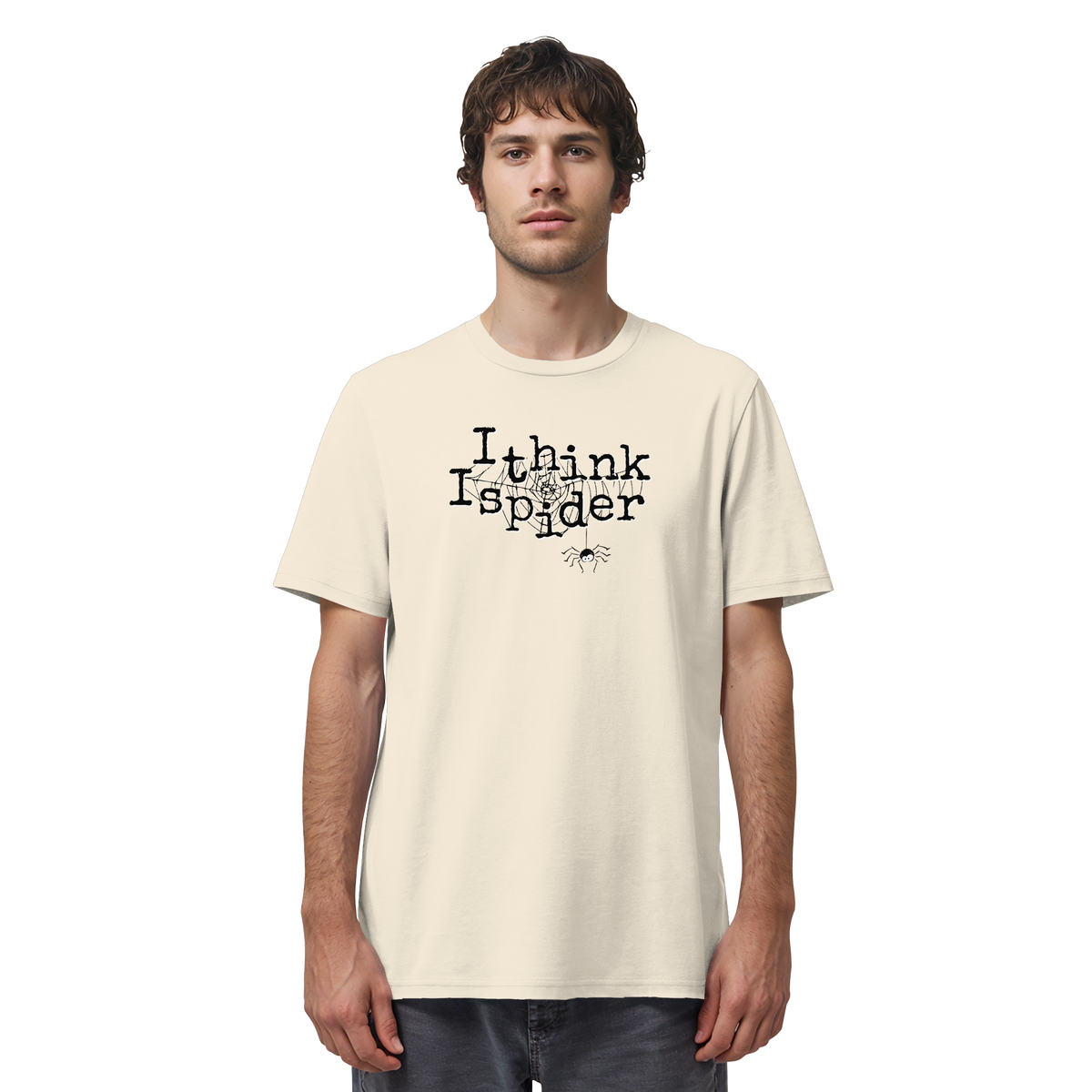 I think I spider - Spinne - Organic Shirt
