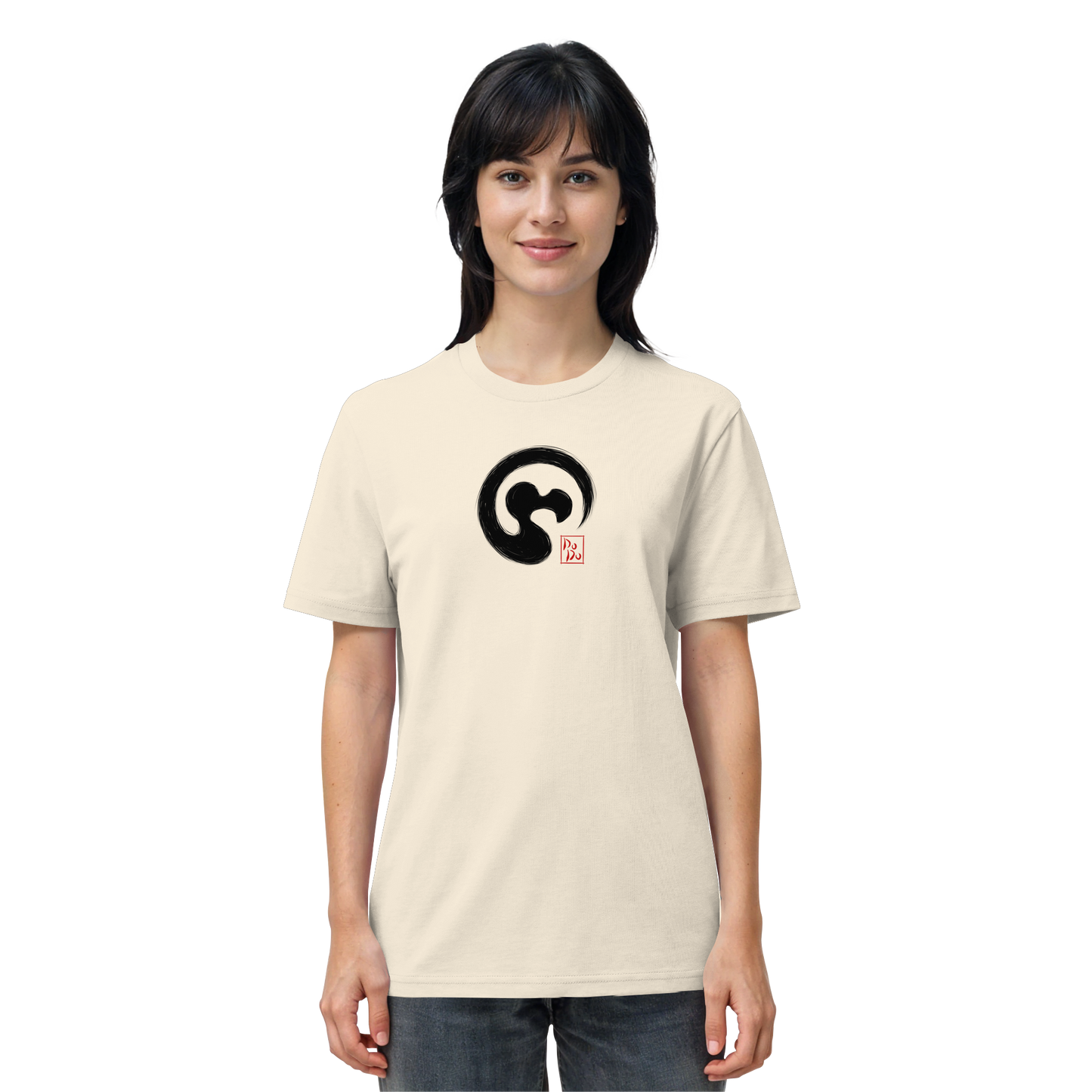 Zen Dodo im japanischen Enso Kreis - Organic Shirt