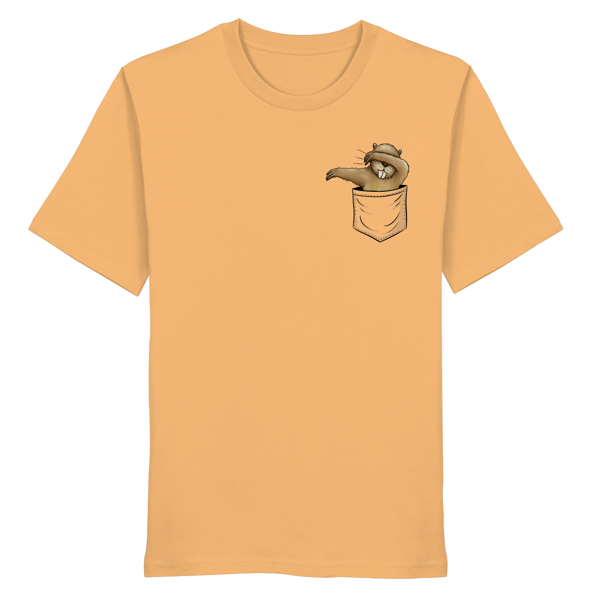 Dabbender Biber in Deiner Tasche - Organic Shirt