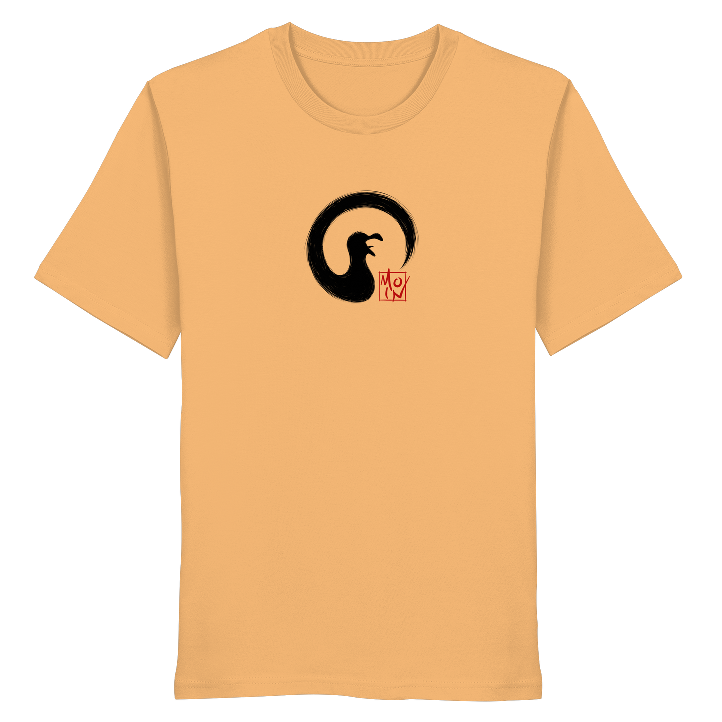 Moin kreischende japanische Enso Möwe - Organic Shirt