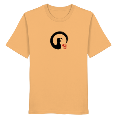 Moin kreischende japanische Enso Möwe - Organic Shirt