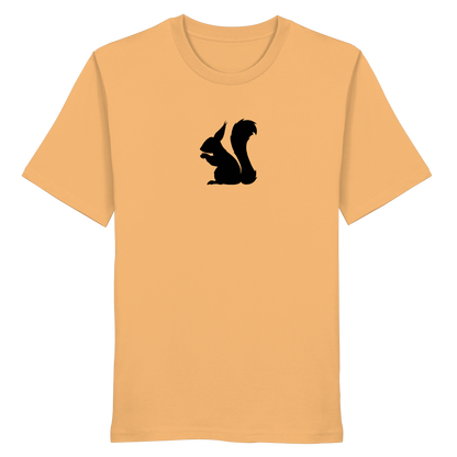 Eichhörnchen Silhouette - Organic Shirt