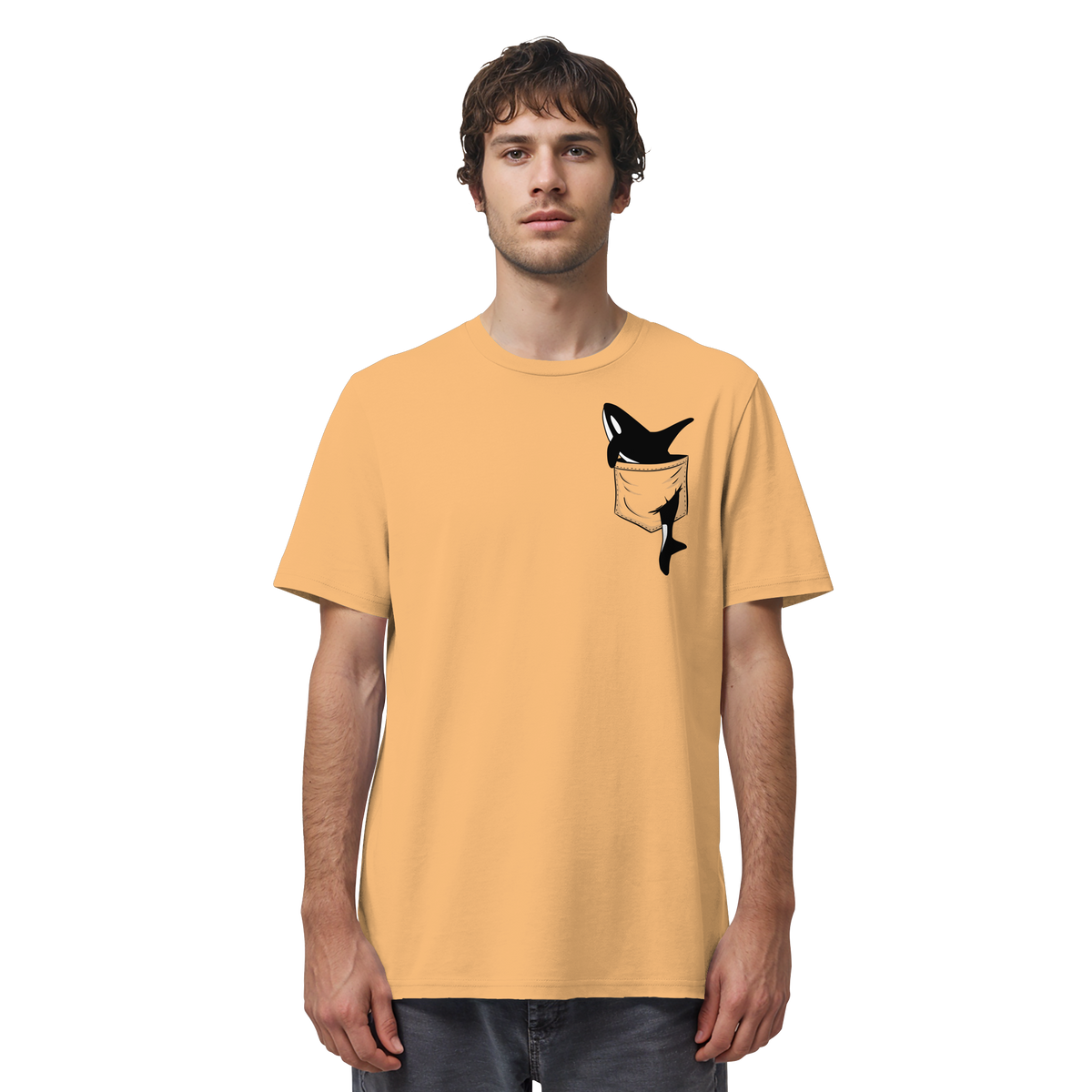 Orca In Deiner Tasche - Organic Shirt
