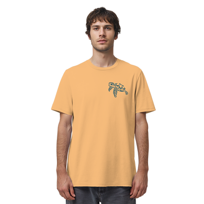 Lässig lustige Wasserschildkröte - Organic Shirt
