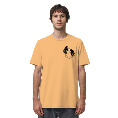 Kleiner Rabe | schwarze Krähe In Tasche - Organic Shirt