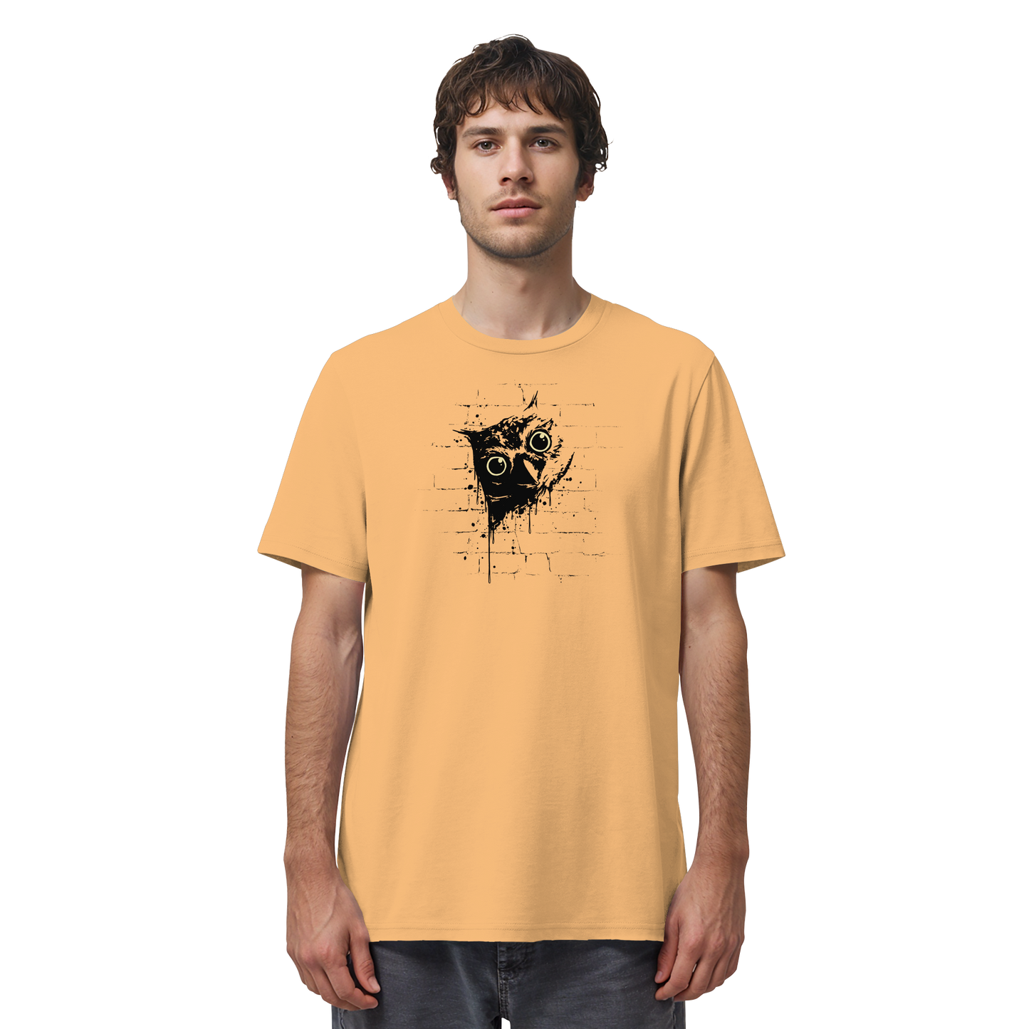 Lässige Street Art Eule - Organic Shirt