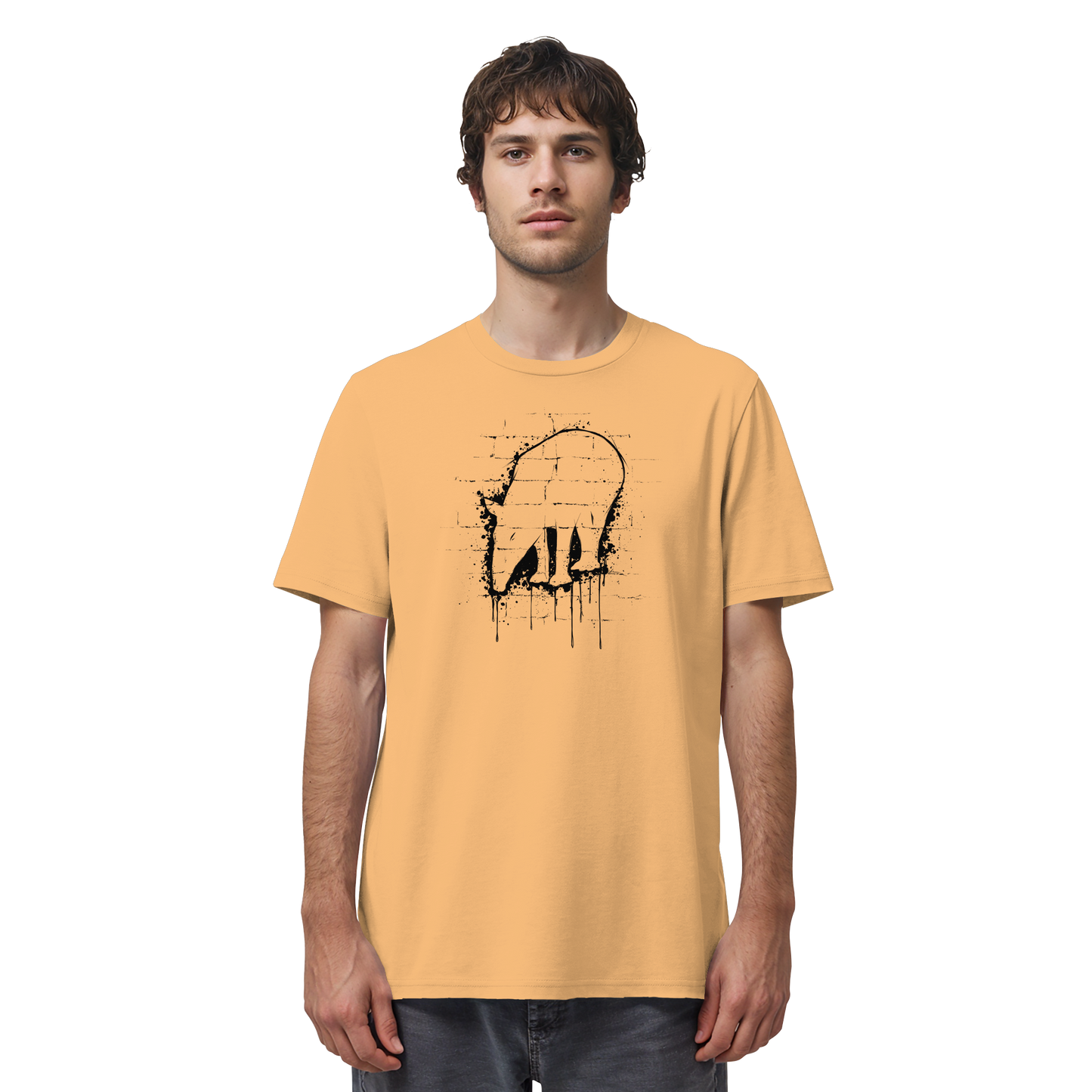 Urban Street Art Tapir Silhouette - Organic Shirt