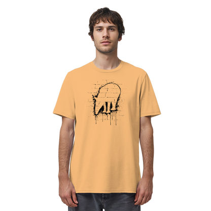 Urban Street Art Tapir Silhouette - Organic Shirt