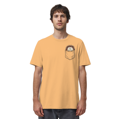 Lustiger Igel in Deiner Brust-Tasche - Organic Shirt