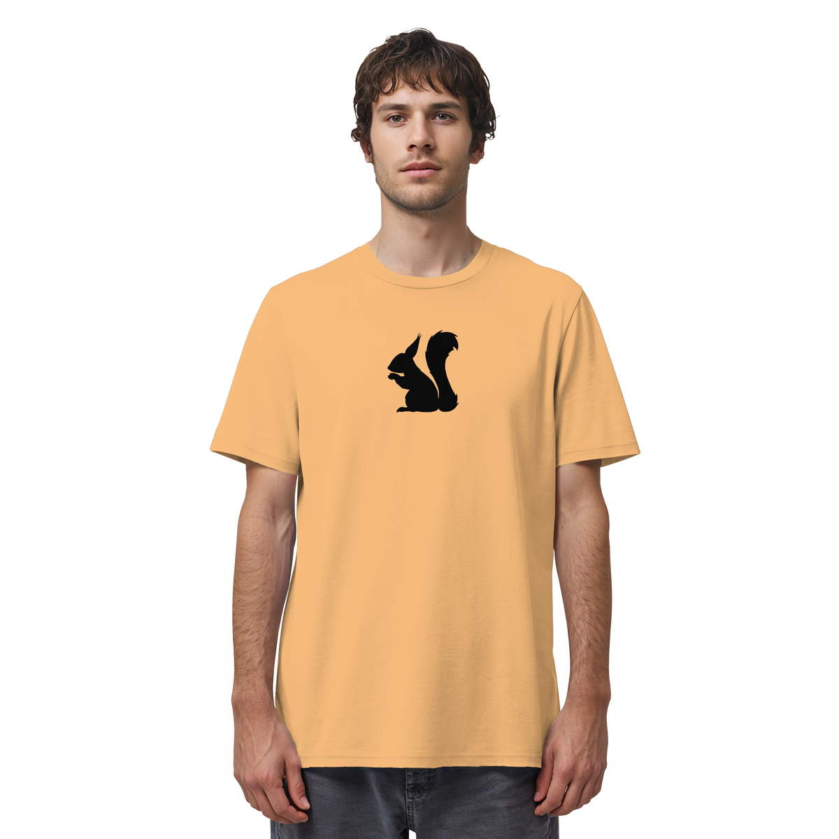 Eichhörnchen Silhouette - Organic Shirt