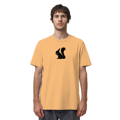 Eichhörnchen Silhouette - Organic Shirt