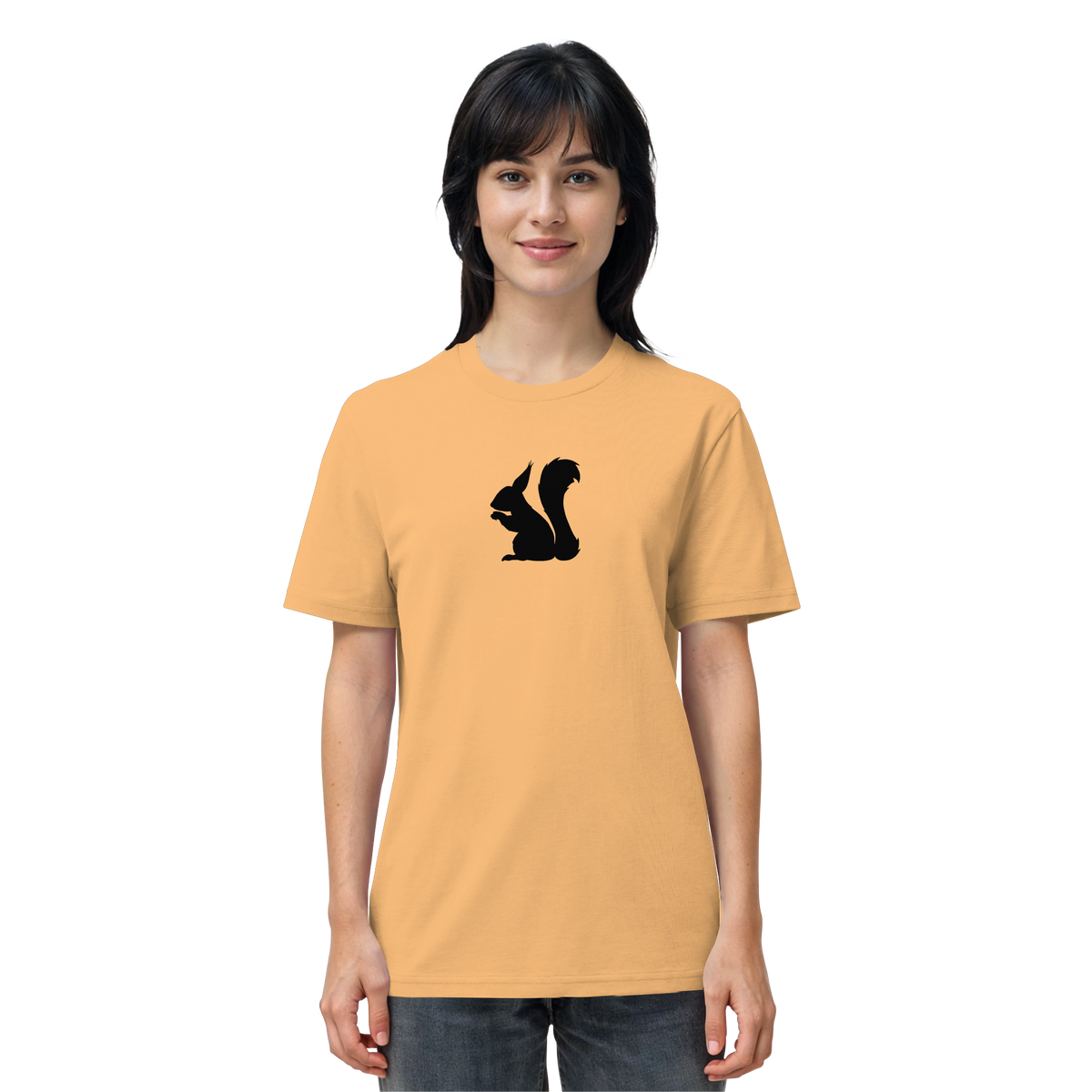 Eichhörnchen Silhouette - Organic Shirt