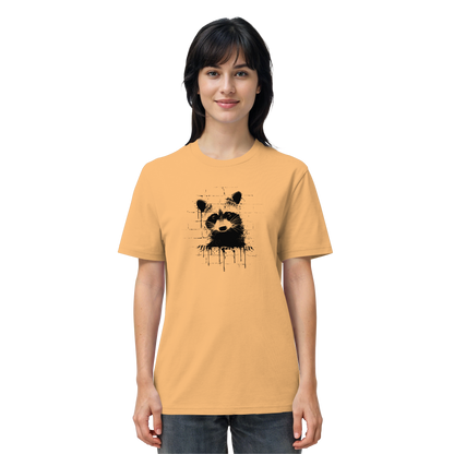 Funky Street Art Waschbär - Organic Shirt