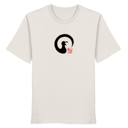 Moin kreischende japanische Enso Möwe - Organic Shirt