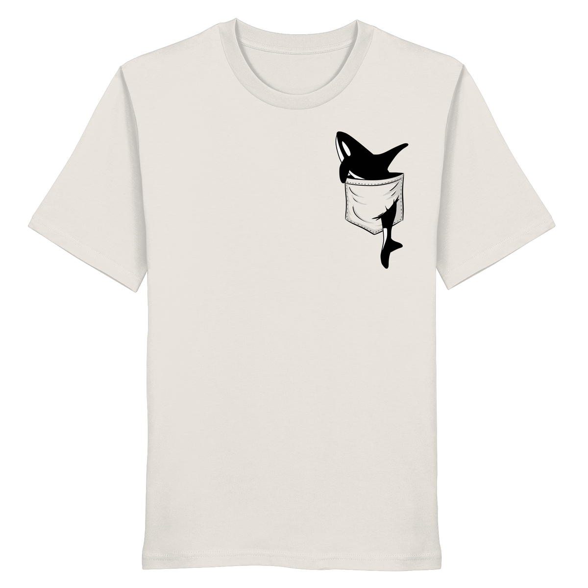 Orca In Deiner Tasche - Organic Shirt
