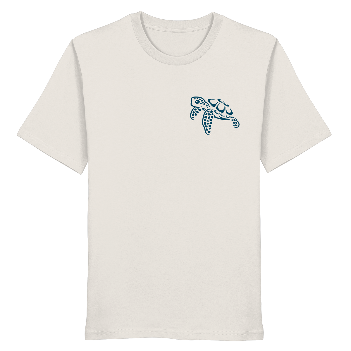 Lässig lustige Wasserschildkröte - Organic Shirt