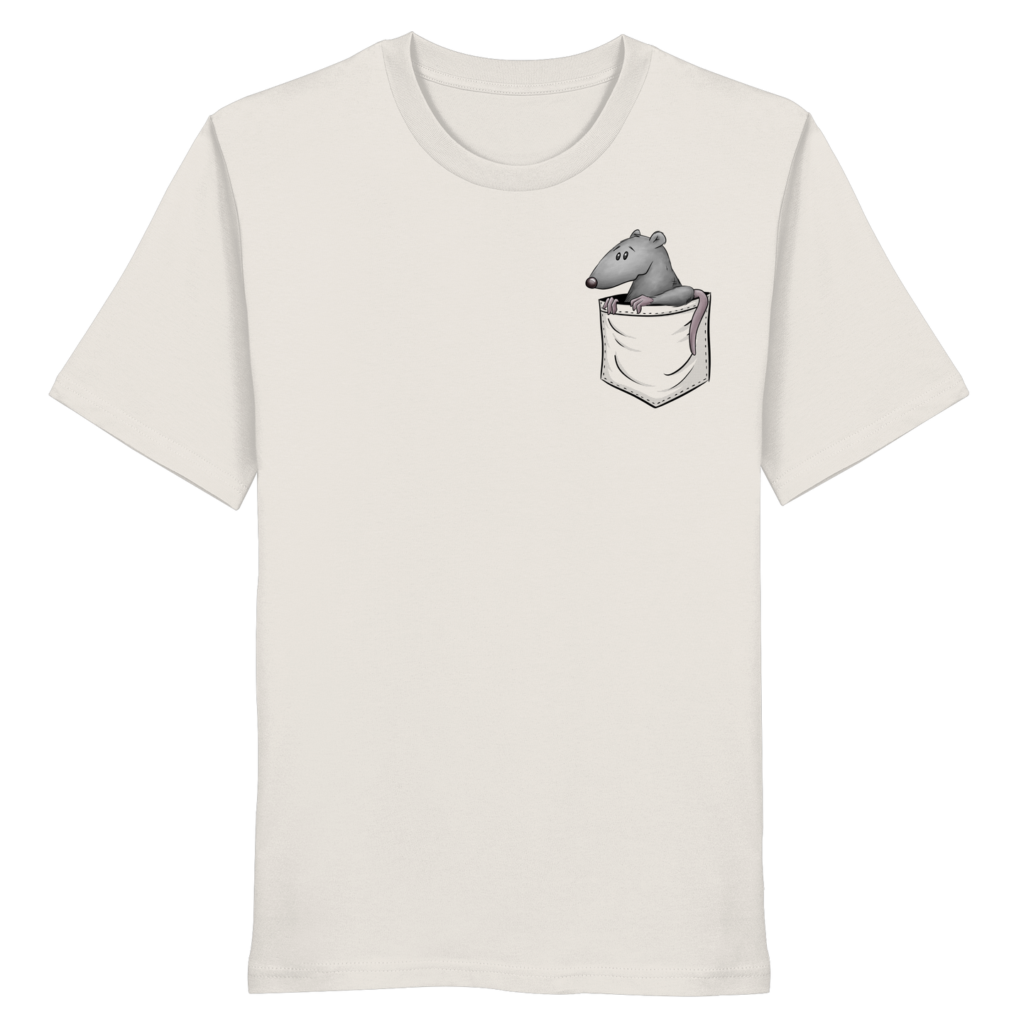 Kleine Ratte in der Tasche - Organic Shirt