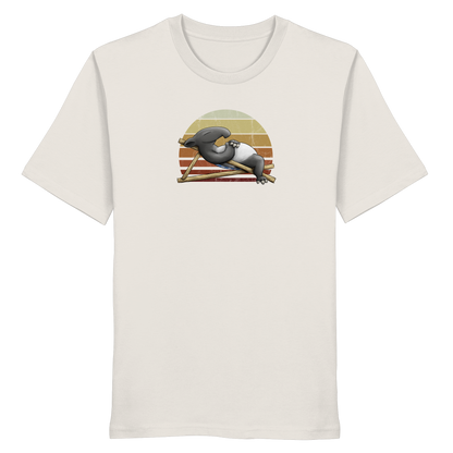 Lässiger Retro Sundown Tapir - Organic Shirt