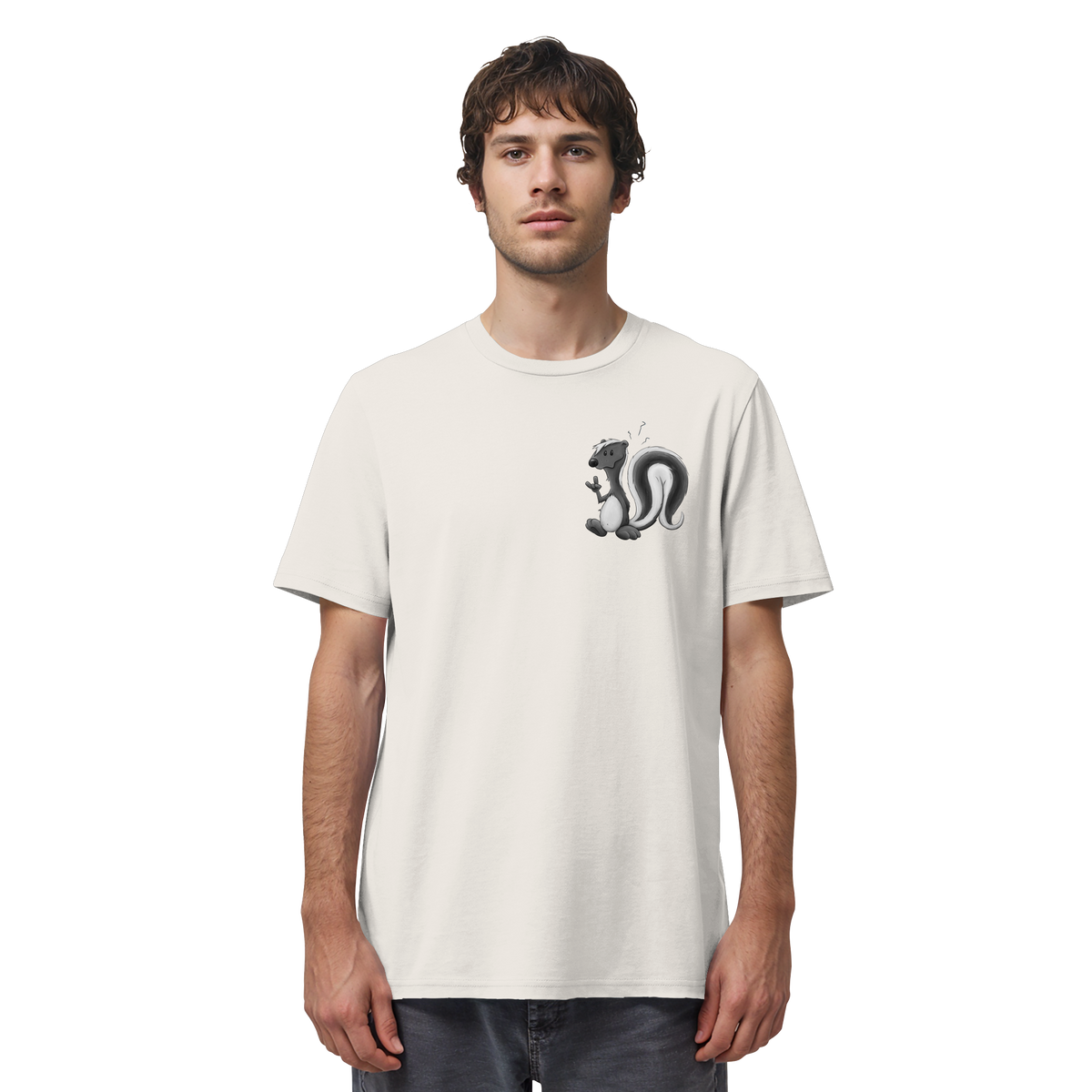 Lustig stinkiges Stinktier - Organic Shirt