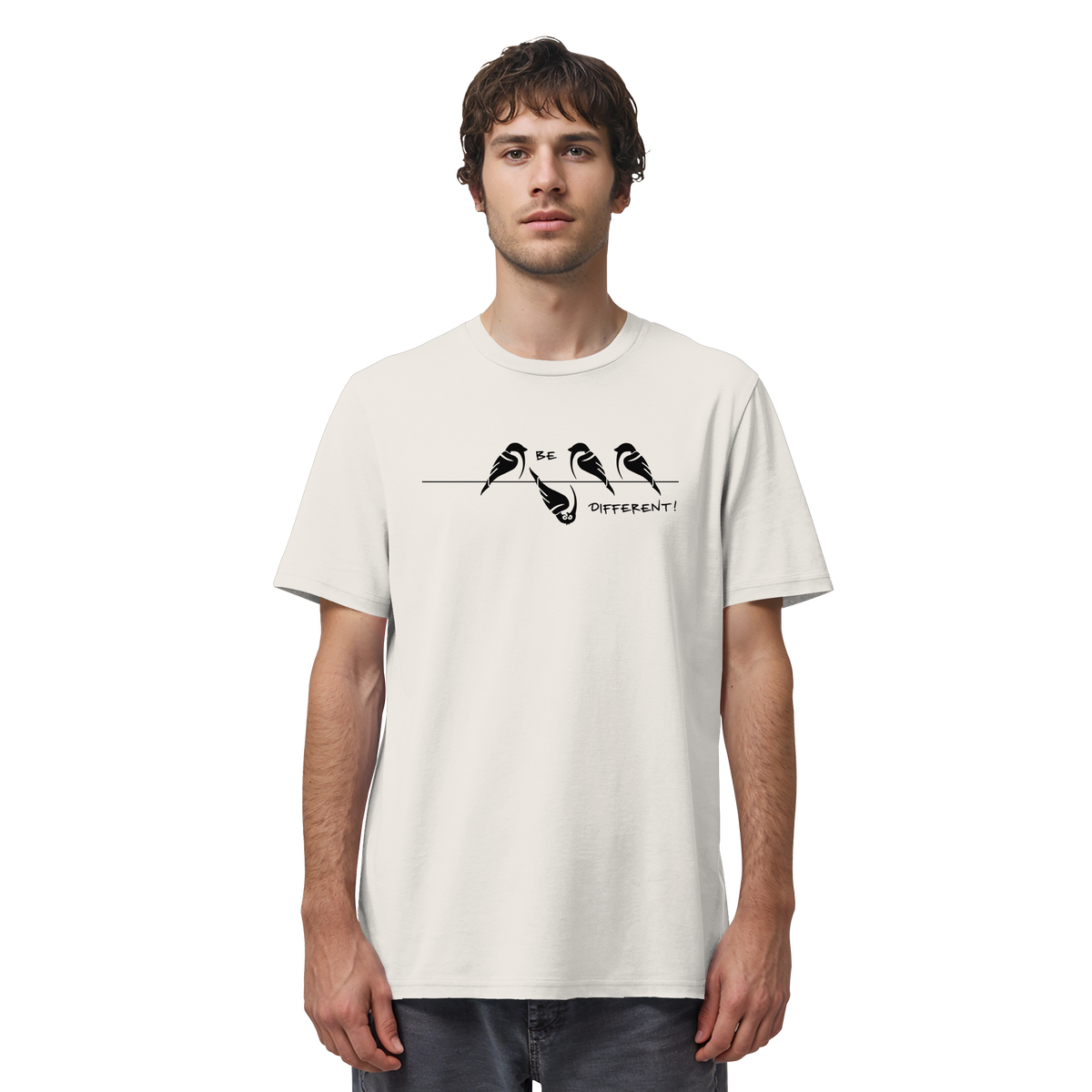 Sei anders, kleiner Spatz - Organic Shirt