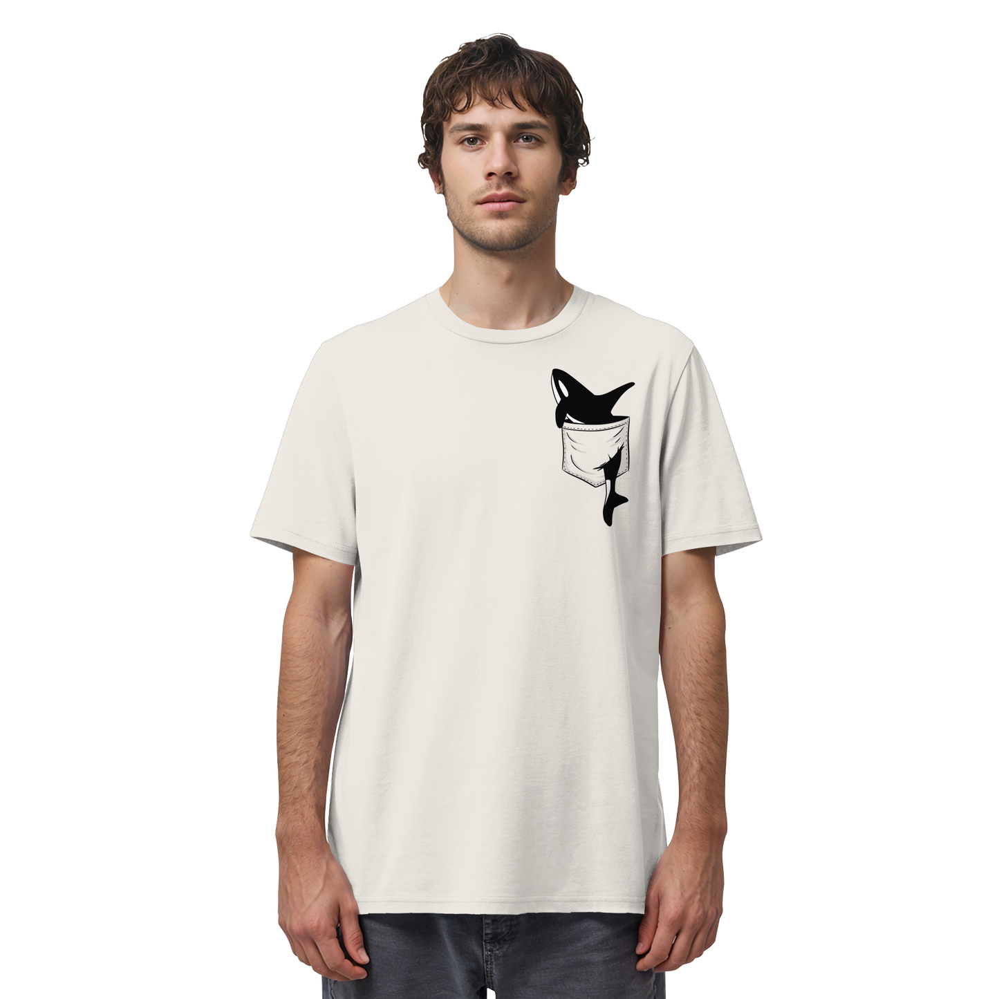 Orca In Deiner Tasche - Organic Shirt