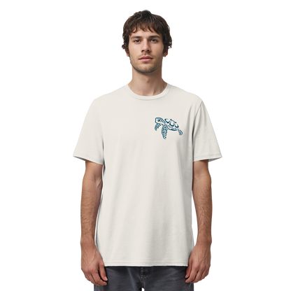 Lässig lustige Wasserschildkröte - Organic Shirt