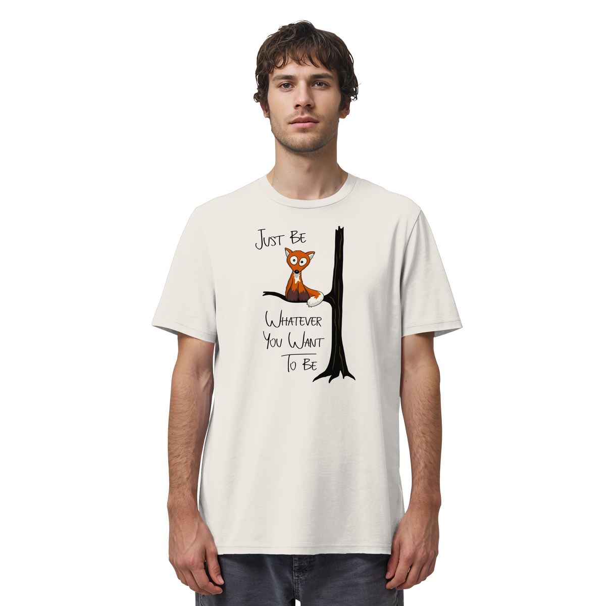 Just Be Whatever | Fuchs wie Eule - Organic Shirt