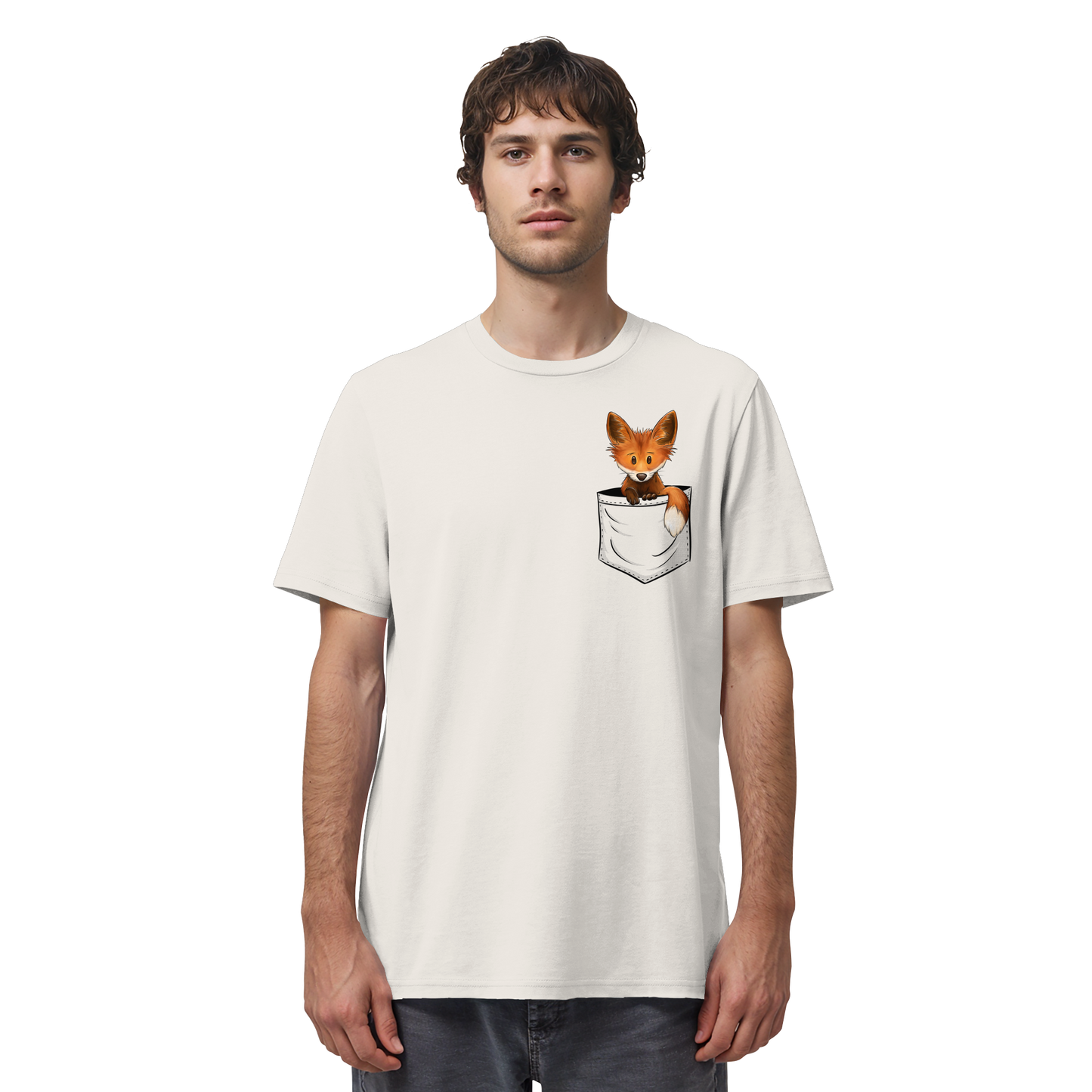 Funky Fuchs in der Tasche - Organic Shirt