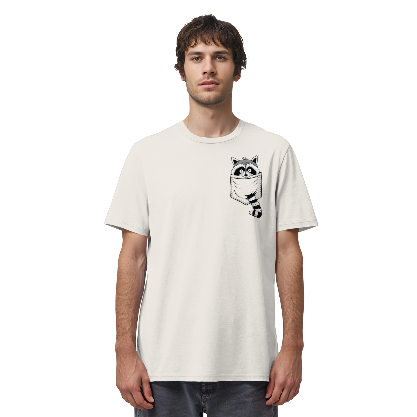 Waschbär in Deiner Tasche - Organic Shirt
