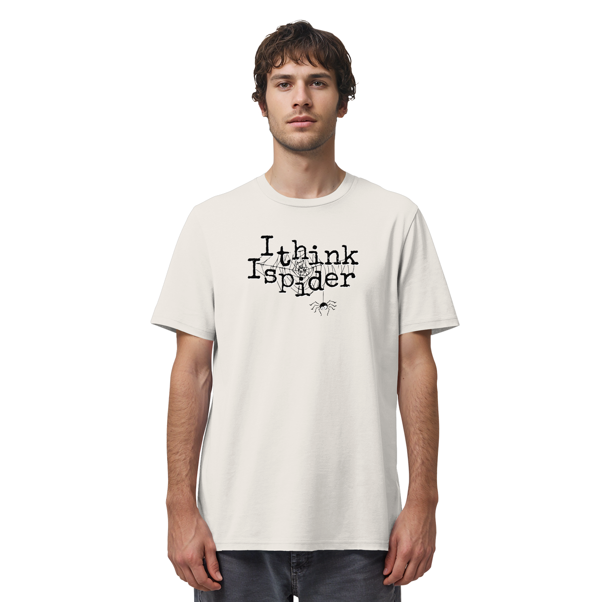 I think I spider - Spinne - Organic Shirt