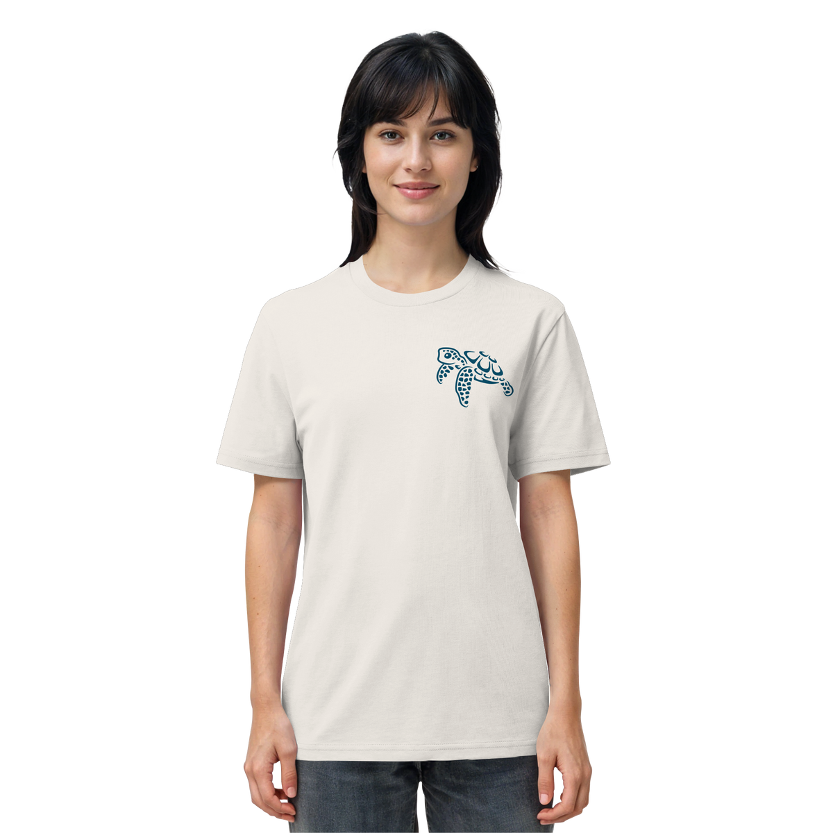 Lässig lustige Wasserschildkröte - Organic Shirt