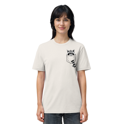 Waschbär in Deiner Tasche - Organic Shirt