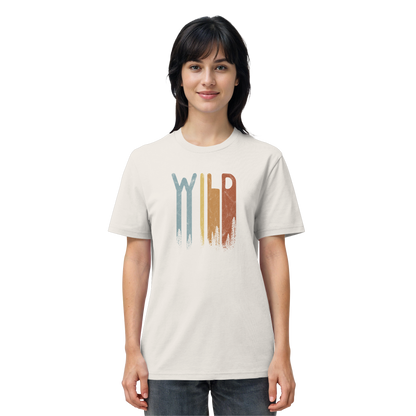 Wild Retro Schriftzug - Organic Shirt
