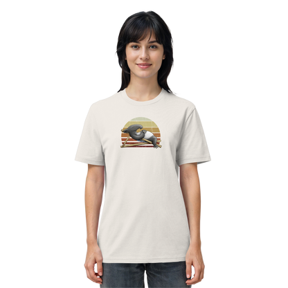 Lässiger Retro Sundown Tapir - Organic Shirt