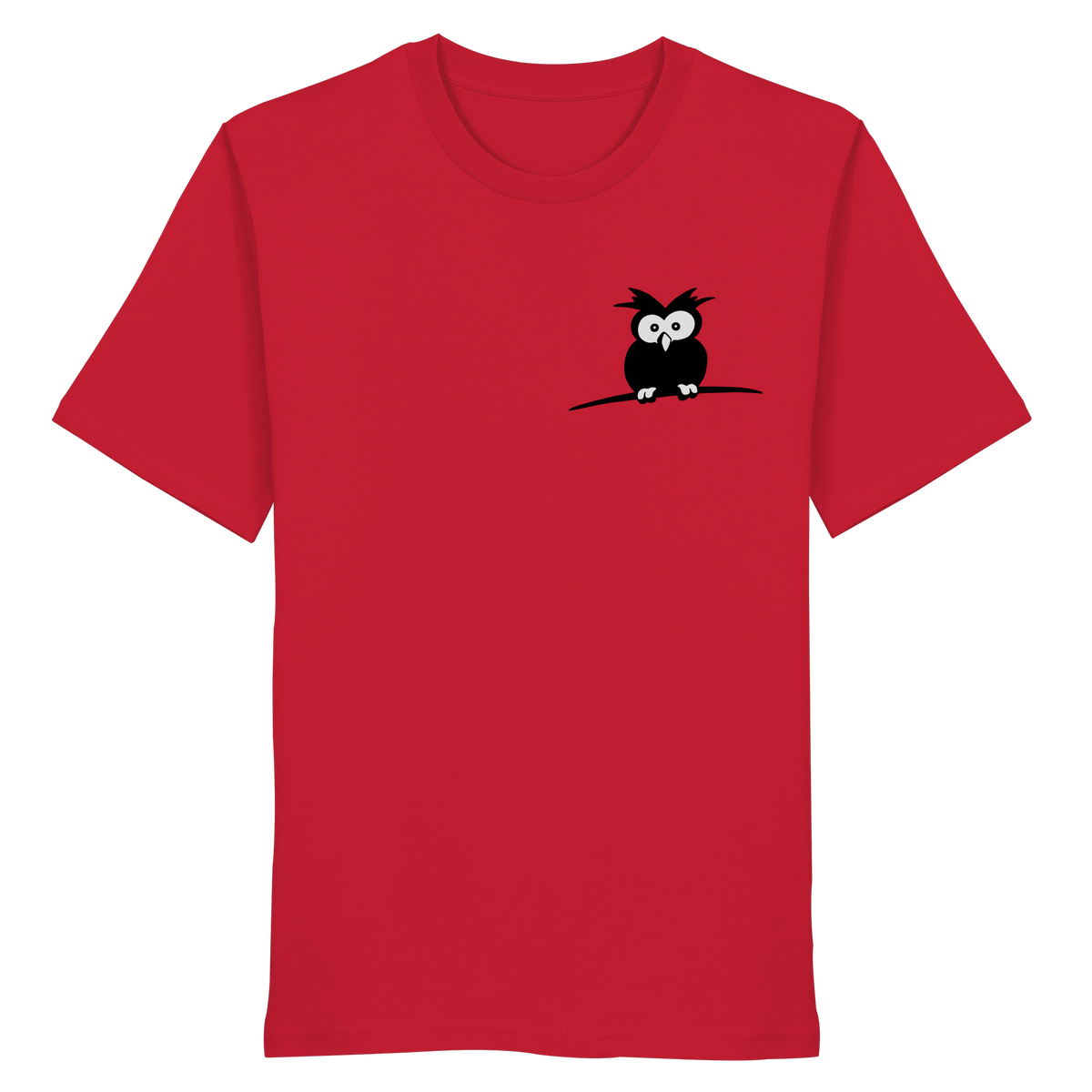 Kleine struppige Eule - Organic Shirt